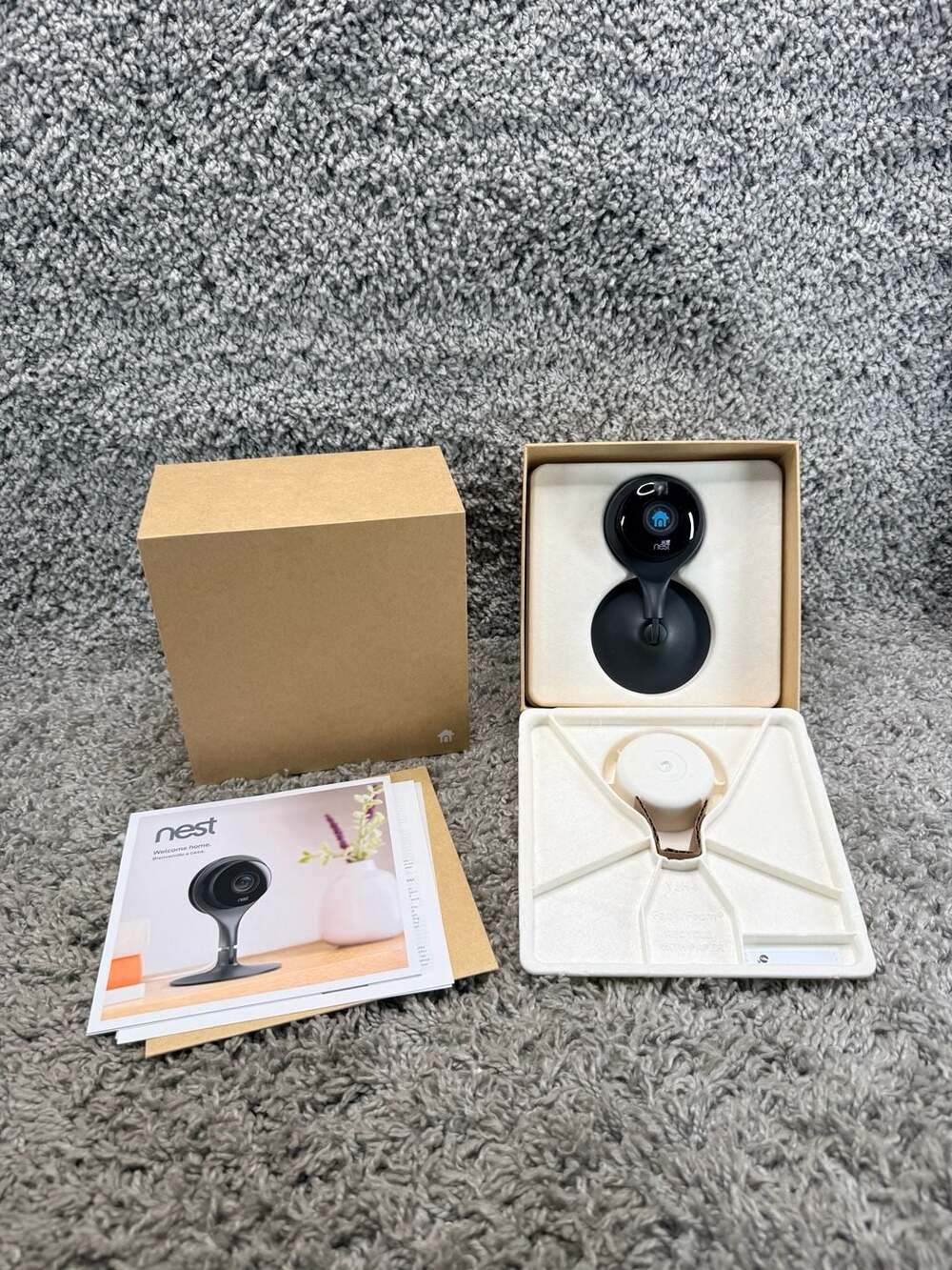 Nest Cam Indoor 1st Generation Security Camera NC1102ES